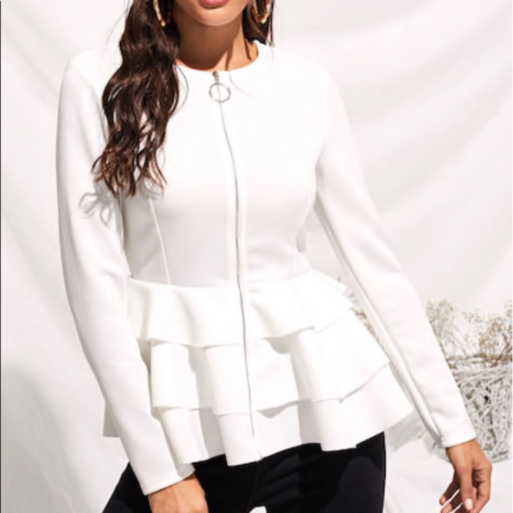 White Blazer/Top
